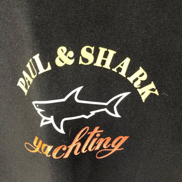 Paul & Shark Yachting Wet Suit Mens XL Neoprene Black Yellow - Picture 2 of 8